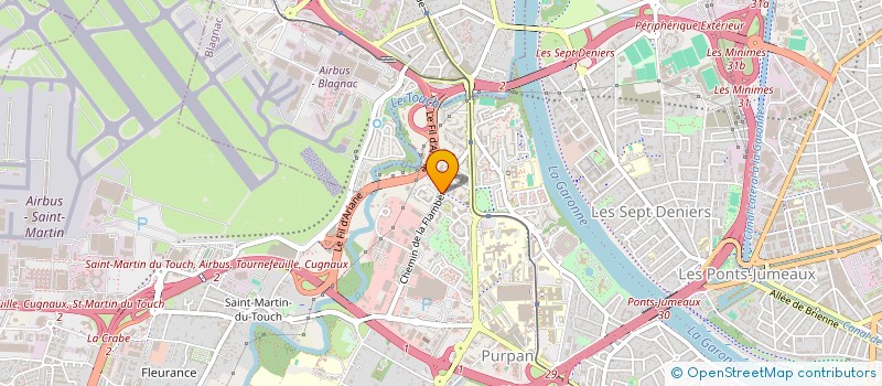 localisation de l'entreprise TAXI-HAUTEGARONNE.COM à TOULOUSE