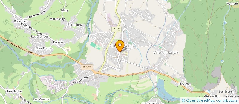 localisation de l'entreprise TAXI HAVY PROJECT SERVICES  VIUZ-EN-SALLAZ