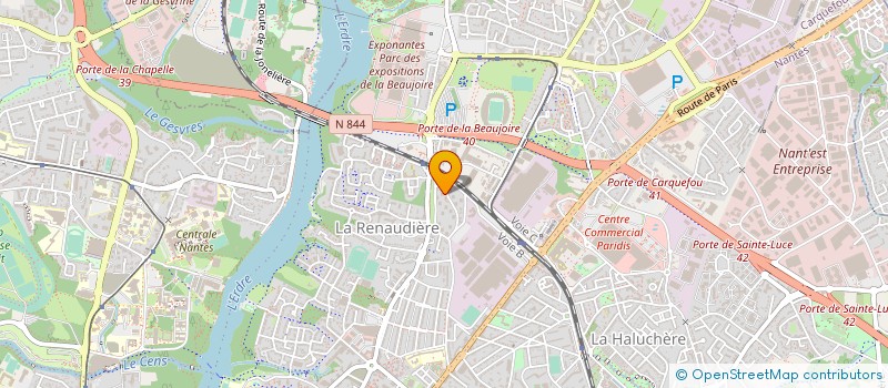 localisation de l'entreprise TAXI HD LOC à NANTES