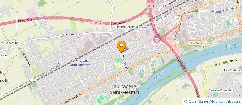 localisation de l'entreprise TAXI HENG à LA CHAPELLE-SAINT-MESMIN