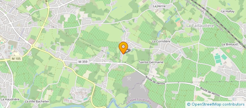 localisation de l'entreprise TAXI HERBLINOIS METROPOLE  VERTOU