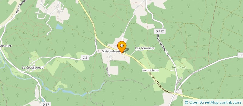 localisation de l'entreprise TAXI HIT à VOUZAN