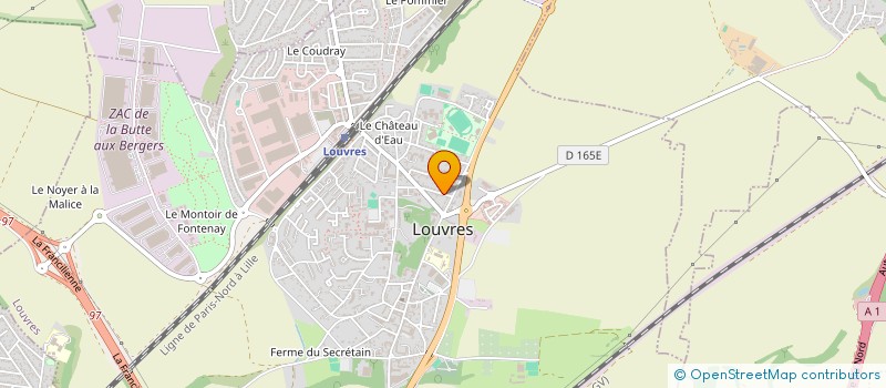 localisation de l'entreprise TAXI HOME  LOUVRES