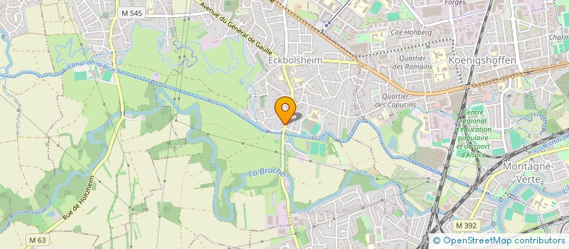 localisation de l'entreprise TAXI HOP  ECKBOLSHEIM