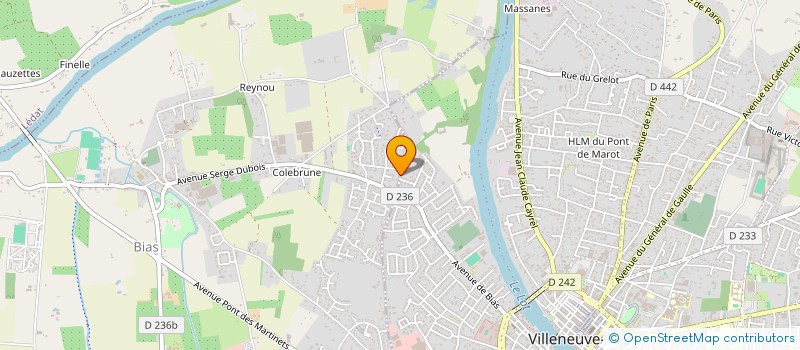 localisation de l'entreprise TAXI HORIZON 47  BIAS