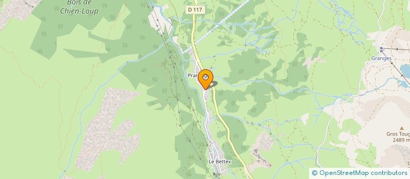 localisation de l'entreprise TAXI HUDRY MAXIME  LES BELLEVILLE