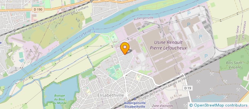 localisation de l'entreprise TAXI IDS à AUBERGENVILLE