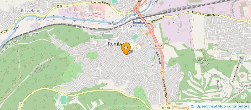 localisation de l'entreprise TAXI ILA  ROMBAS