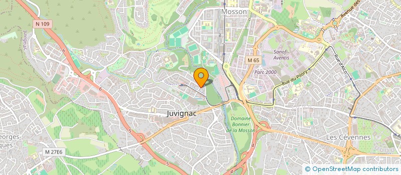 localisation de l'entreprise TAXI IMAN  JUVIGNAC