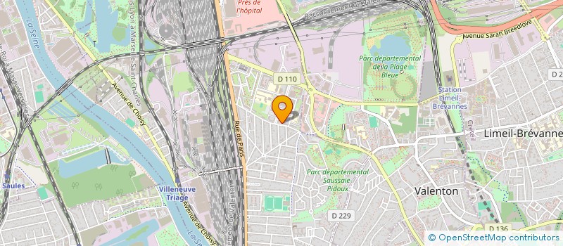 localisation de l'entreprise TAXI IMMEDIAT à VILLENEUVE-SAINT-GEORGES