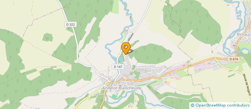 localisation de l'entreprise TAXI ISSOIS à ANDELOT-BLANCHEVILLE