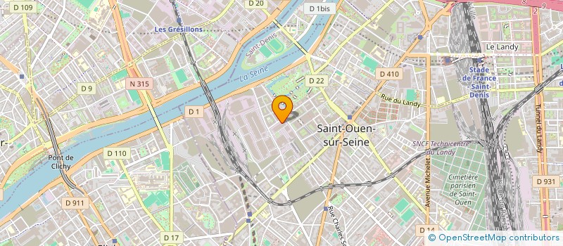 localisation de l'entreprise TAXI IZC à SAINT-OUEN-SUR-SEINE