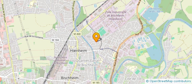 localisation de l'entreprise TAXI JAD  HNHEIM