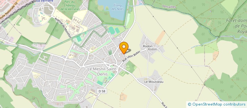 localisation de l'entreprise TAXI JALA  LE MESNIL-SAINT-DENIS