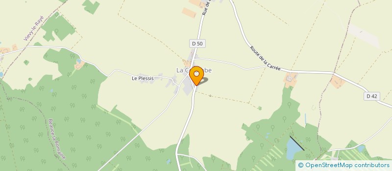 localisation de l'entreprise TAXI JB  BEAUCE LA ROMAINE