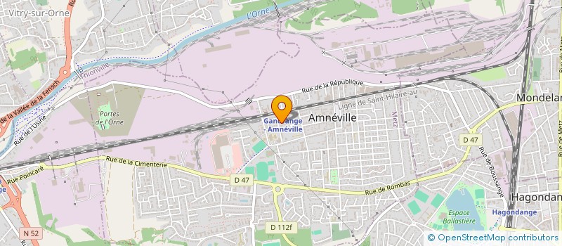 localisation de l'entreprise TAXI JC  AMNEVILLE