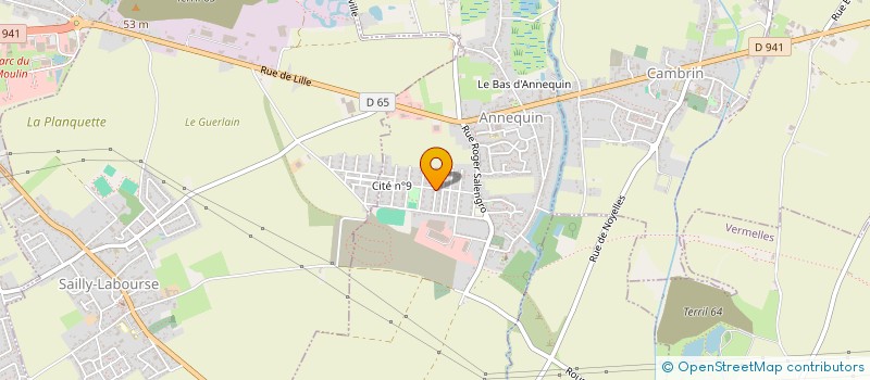 localisation de l'entreprise TAXI JD  ANNEQUIN