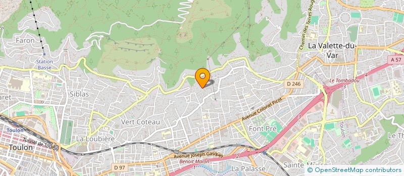 localisation de l'entreprise TAXI JEAN PHILIPPE  TOULON