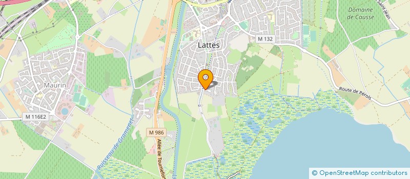 localisation de l'entreprise TAXI JEAN PHILIPPE FONTANAUD à LATTES