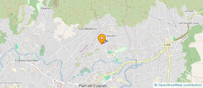 localisation de l'entreprise TAXI JEROME à PLAN DE CUQUES