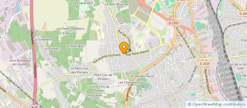 localisation de l'entreprise TAXI JEROME CROIX à SARAN