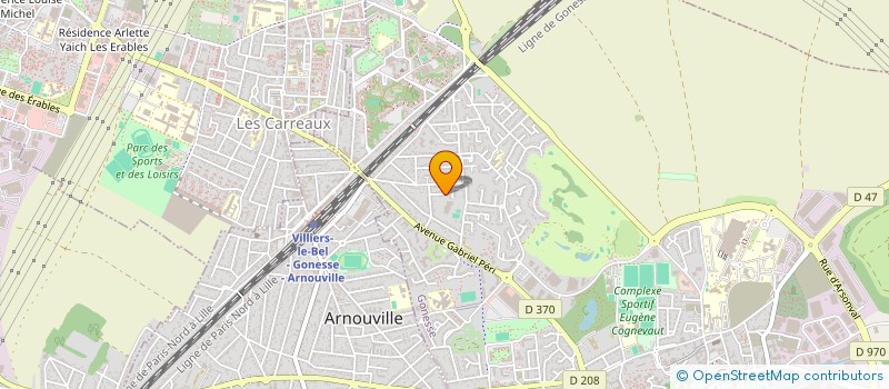 localisation de l'entreprise TAXI JET à GONESSE