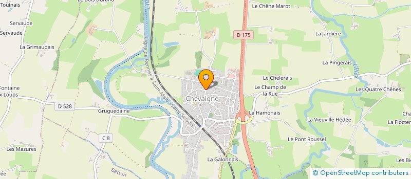 localisation de l'entreprise TAXI JIDAA  CESSON-SEVIGNE