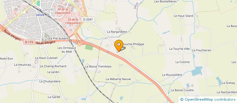 localisation de l'entreprise TAXI JIMMY RENNES  SAINT-ARMEL