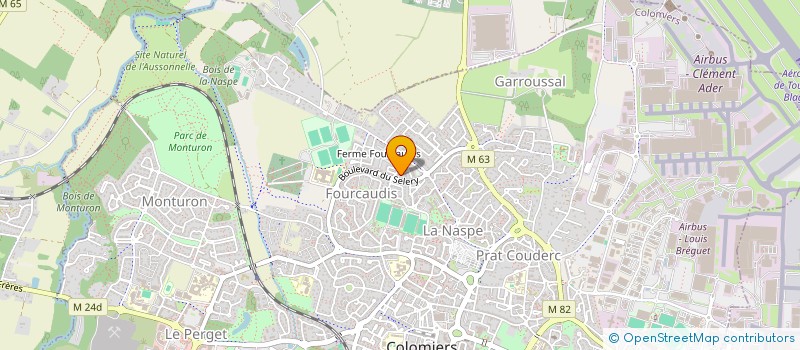 localisation de l'entreprise TAXI JMB à COLOMIERS