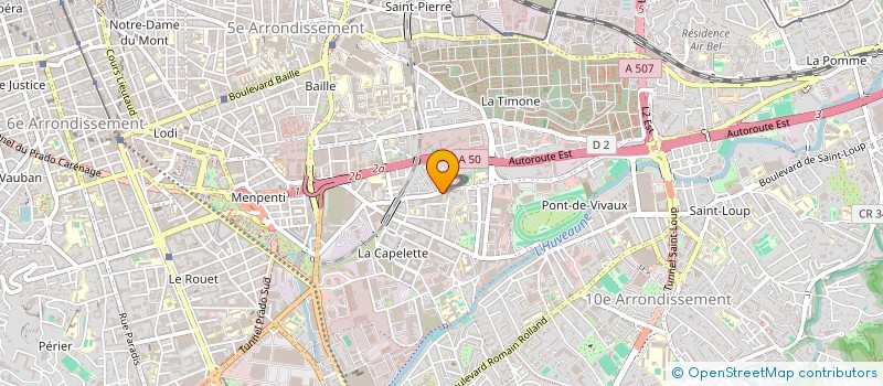 localisation de l'entreprise TAXI JO à MARSEILLE