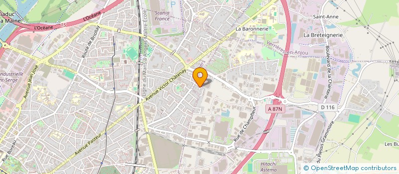 localisation de l'entreprise TAXI JOSEPH  SAINT-BARTHELEMY-D'ANJOU