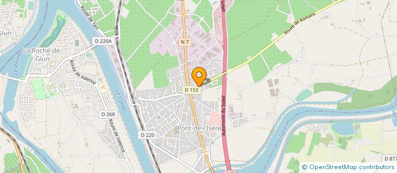 localisation de l'entreprise TAXI JUGE à TAIN L HERMITAGE