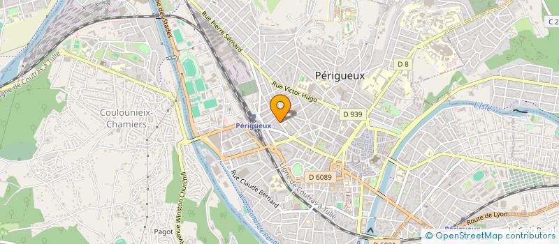 localisation de l'entreprise TAXI JULIE 24 à PERIGUEUX