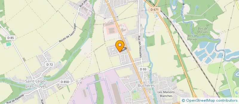 localisation de l'entreprise TAXI JULIE  BUCHERES