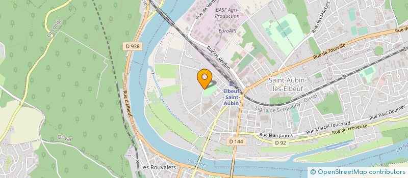 localisation de l'entreprise TAXI JULIEN  LE THUIT DE L'OISON