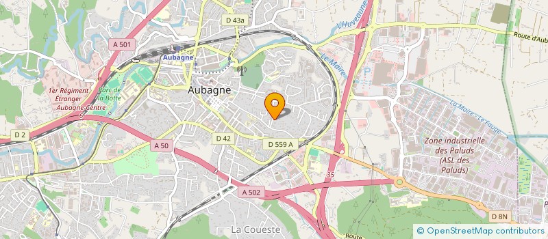 localisation de l'entreprise TAXI K.G à AUBAGNE