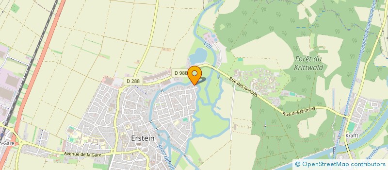localisation de l'entreprise TAXI K67  ERSTEIN