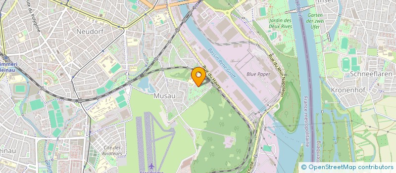 localisation de l'entreprise TAXI KAR 67 à STRASBOURG