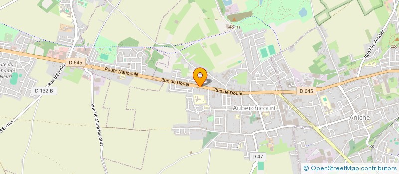 localisation de l'entreprise TAXI KARAR  AUBERCHICOURT