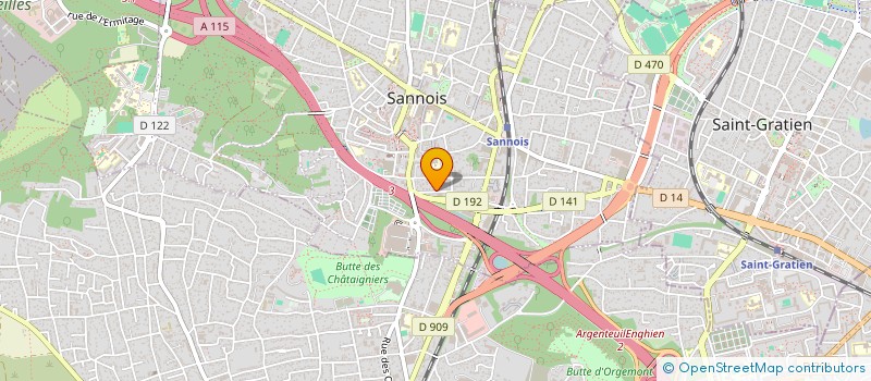 localisation de l'entreprise TAXI KARIM 95110  SANNOIS