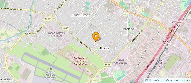 localisation de l'entreprise TAXI KARO à TOULOUSE