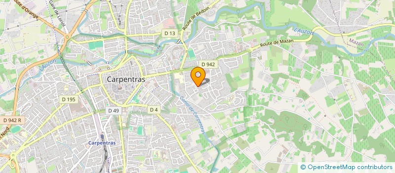 localisation de l'entreprise TAXI KAYA  CARPENTRAS