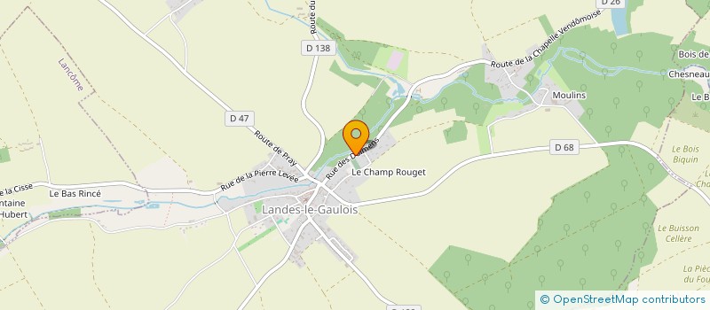 localisation de l'entreprise TAXI KEHAIAN GAEL  LANDES-LE-GAULOIS