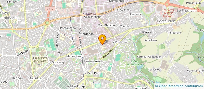 localisation de l'entreprise TAXI KHATY à BREST