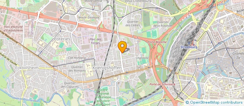 localisation de l'entreprise TAXI KURT  STRASBOURG