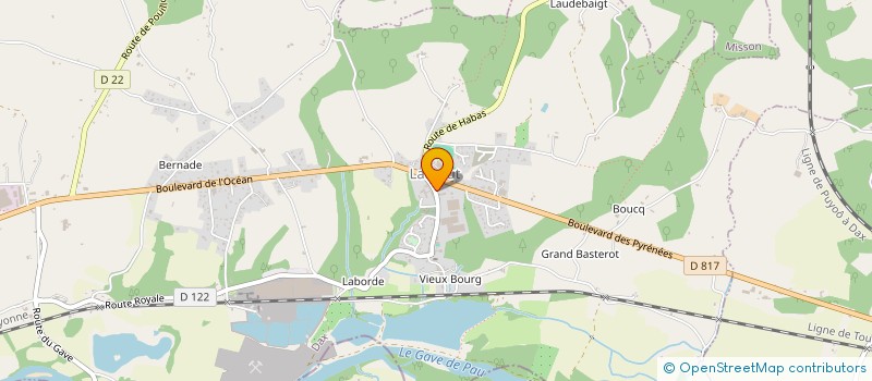 localisation de l'entreprise TAXI LABATUT  LABATUT