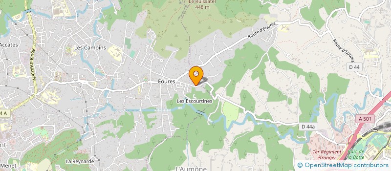 localisation de l'entreprise TAXI LALIGNE à MARSEILLE
