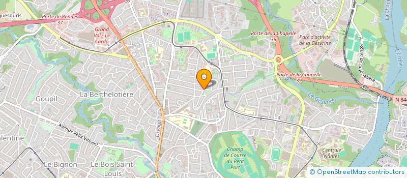 localisation de l'entreprise TAXI LAME à NANTES