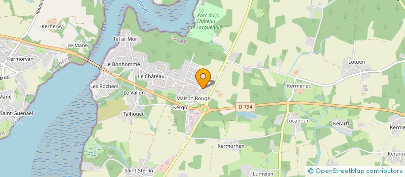 localisation de l'entreprise TAXI LDA à KERVIGNAC