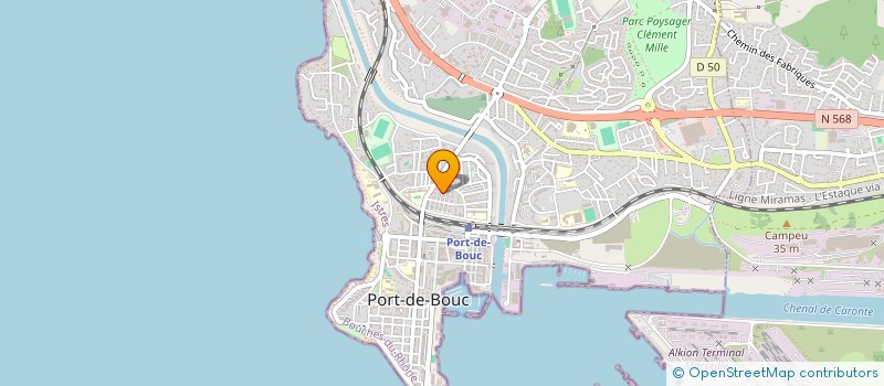 localisation de l'entreprise TAXI LE COLIBRI à PORT-DE-BOUC